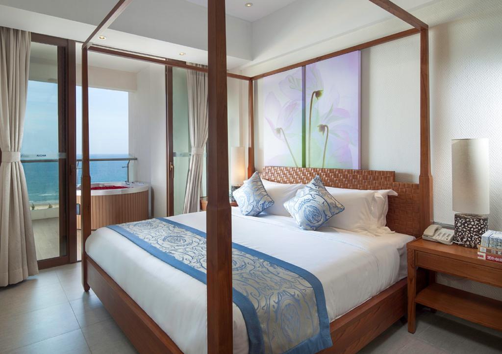 Aloha Oceanfront Suite Resort Lingshui  Zimmer foto