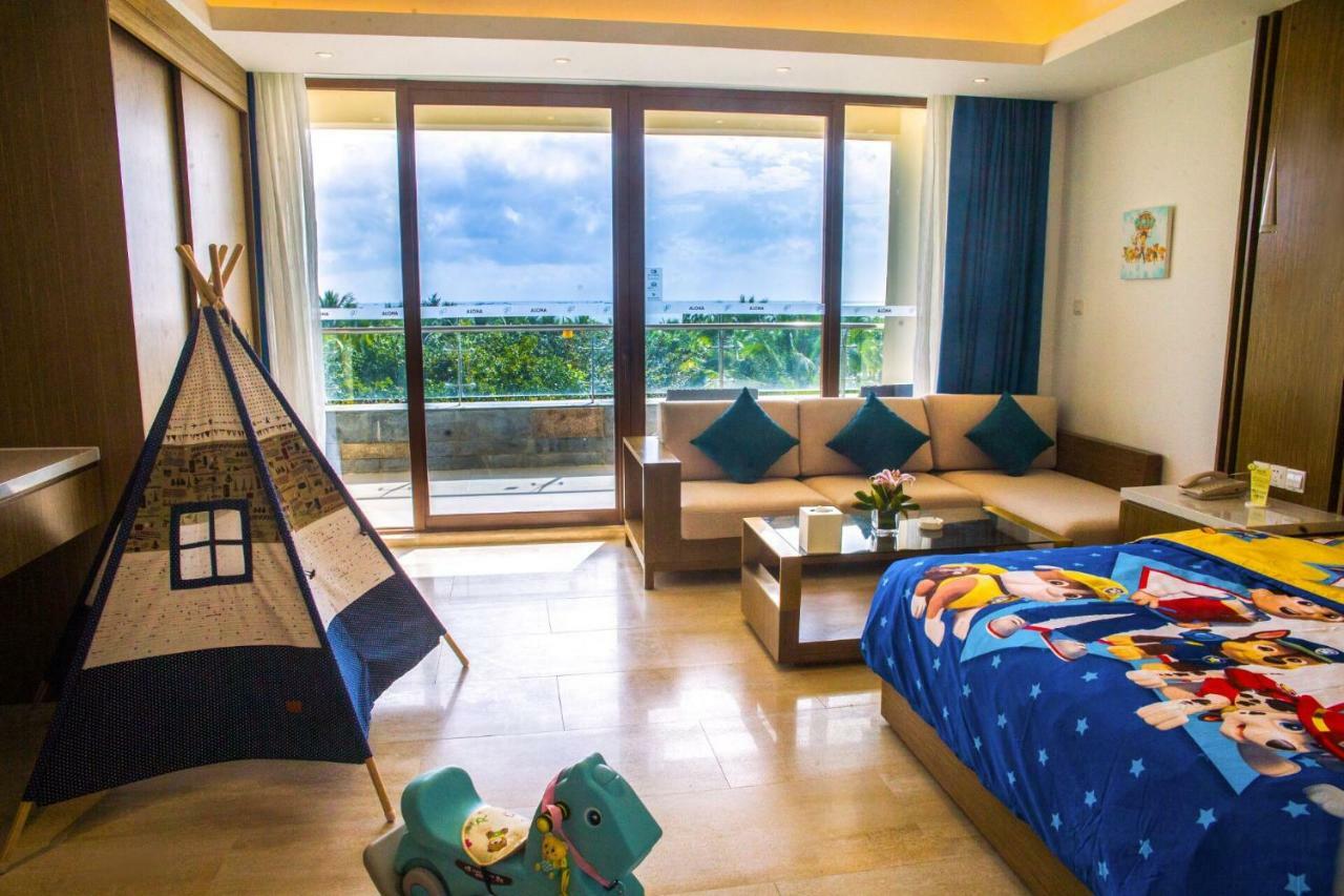 Aloha Oceanfront Suite Resort Lingshui  Exterior foto